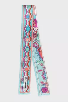 Abstract print twilly
