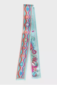 Abstract print twilly