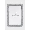 Photo frame decorated with crystals