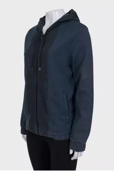 Zip-up hoodie