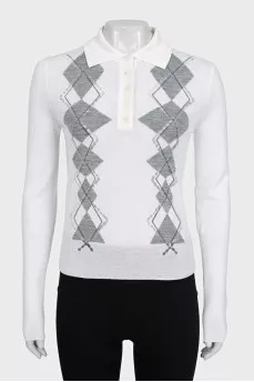 Wool jumper with tag