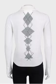 Wool jumper with tag