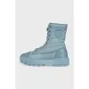 Fresh blue boots