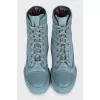 Fresh blue boots