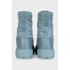 Fresh blue boots
