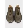 Men's green sneakers