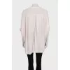 Beige oversized T-shirt