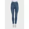 Slim fit button-down jeans