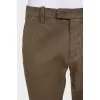 Dark green trousers