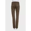 Dark green trousers
