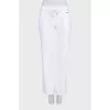 White suit with a hoodie