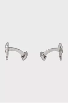 Men's silver cufflinks
