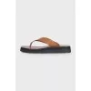 Brown Ginza Slippers