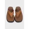 Brown Ginza Slippers