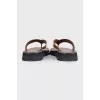 Brown Ginza Slippers