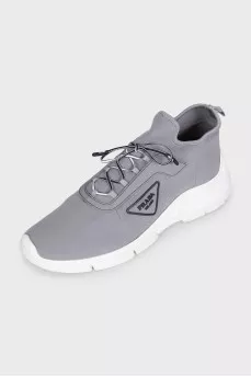 Men's gray sneakers