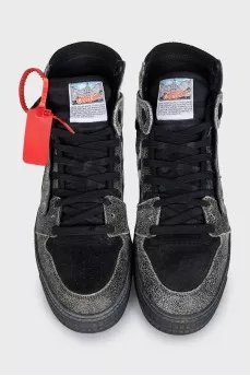 Off Court 3.0 Leather High-top Sneakers