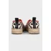 Animalistic espadrilles