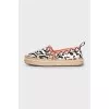 Animalistic espadrilles
