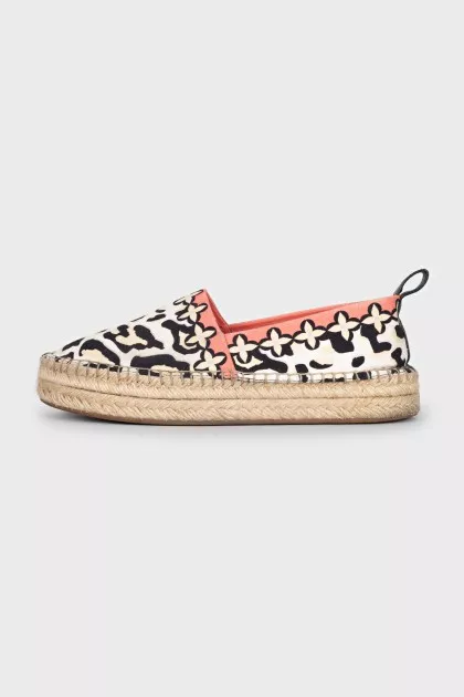 Animalistic espadrilles