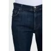 Men's blue slim fit jeans with logo