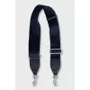 Men's canvas bag with signature print