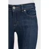 Blue cropped jeans