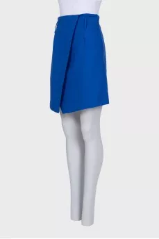 A-line skirt with a slit