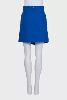 A-line skirt with a slit