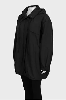 Black oversized jacket