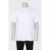 Men's oversized T-shirt with tag