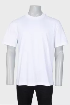Мужская футболка oversize кроя с биркой 