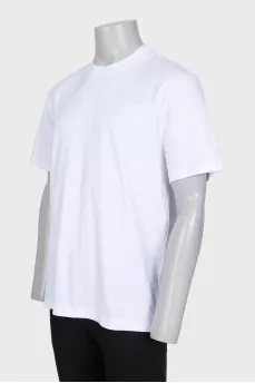 Мужская футболка oversize кроя с биркой 