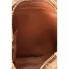 Brown teddy crossbody