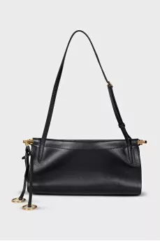 Le Click East West Leather bag