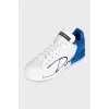 White Portofino sneakers