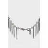 Chunky silver necklace