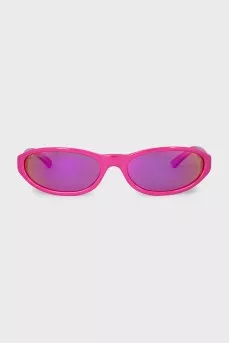 Narrow pink sunglasses