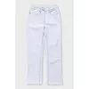 Blue cropped jeans