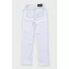 Blue cropped jeans