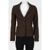 Brown wool jacket