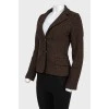 Brown wool jacket