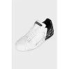 Men's leather Portofino sneakers