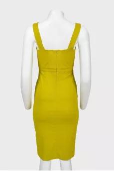 Light green sundress with buttons
