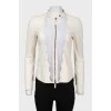 White jacket with lace