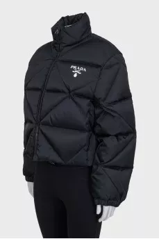 Чорна куртка Re-Nylon Gabardine
