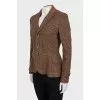 Brown wool jacket