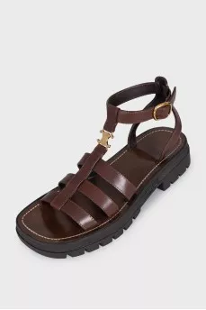 Leather sandals CLEA TRIOMPHE