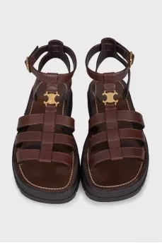 Leather sandals CLEA TRIOMPHE