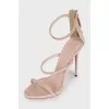 Harmony suede sandals